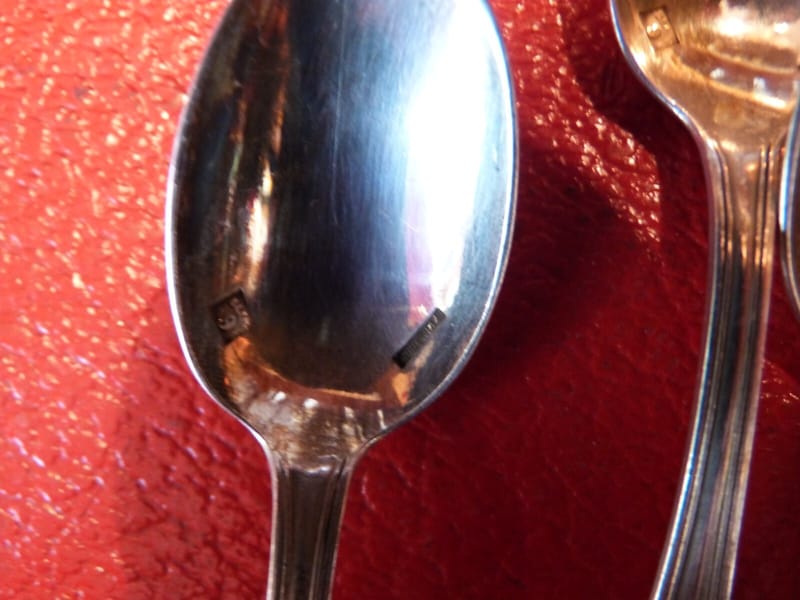 Boulenger Cuillères Moka Argent Plaqué Silver Silber — vue 3