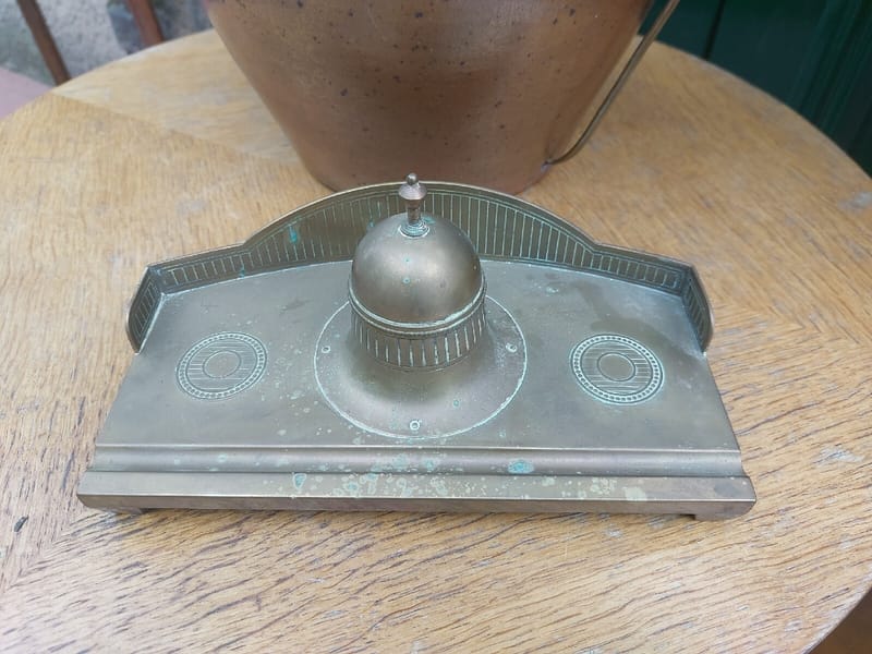 Encrier Art Déco Laiton WMF