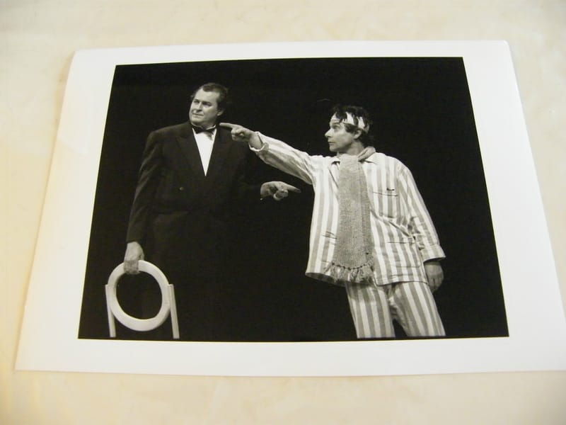Photographie Théâtre Carton plein Valletti Lombard Raffaelli 1992 par Enguerand