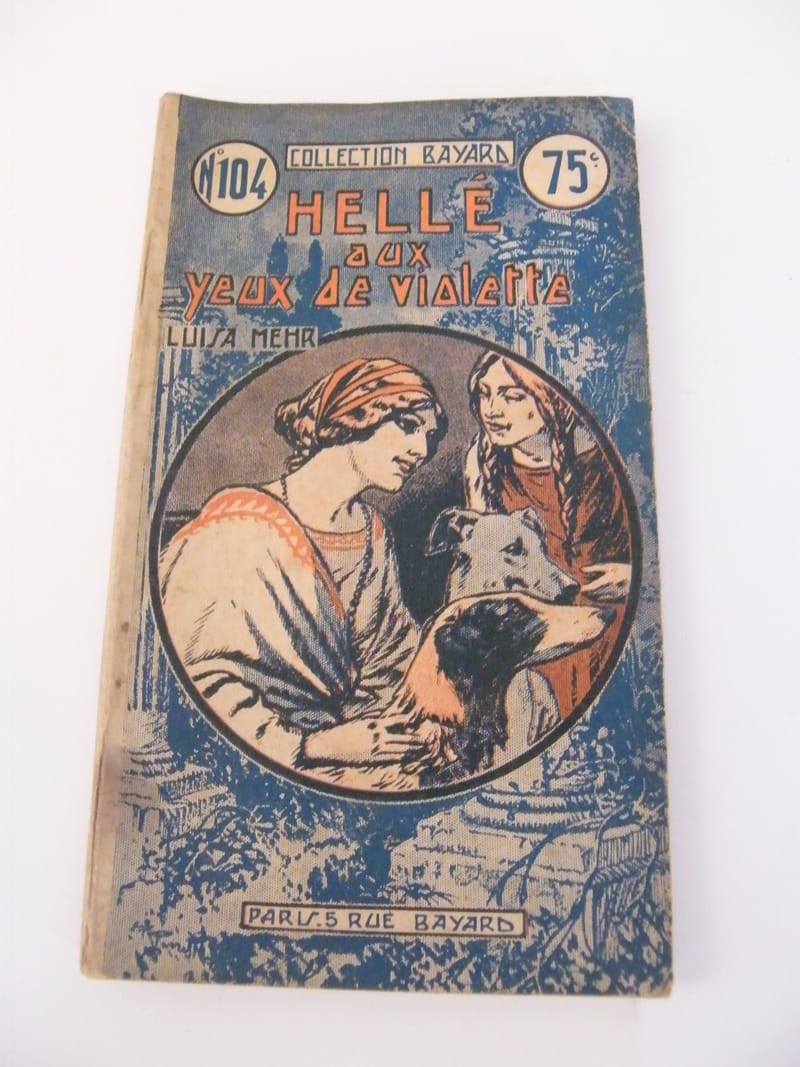 Helle aux Yeux de violette Luisa Mehr N°104 Collection Bayard"