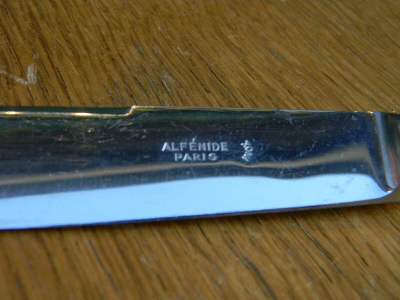 Christofle Service Découper Art Déco Argent Plaqué Alfénide Diamant Silver — vue 5