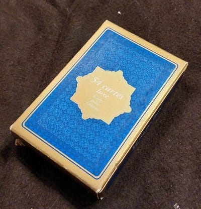 Cartes Jeu 54 Cartes Luxe Cartes sous blister