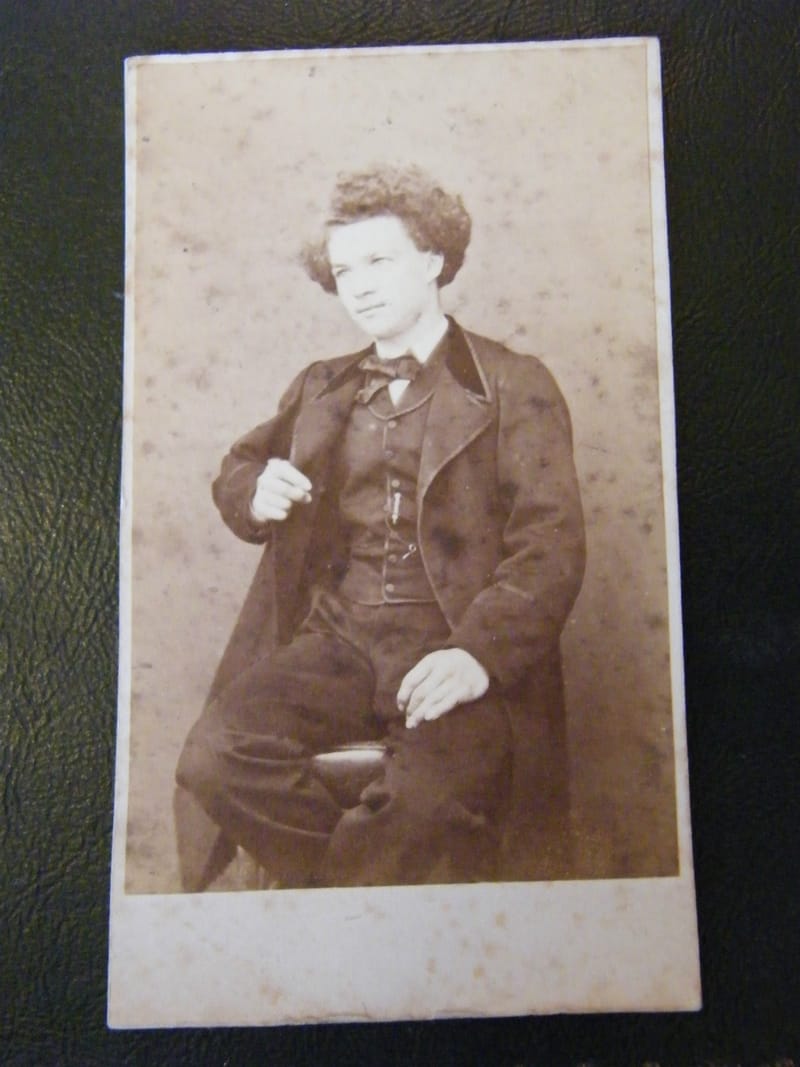 "Photographie Jeune Elégant XIX ème Siècle"