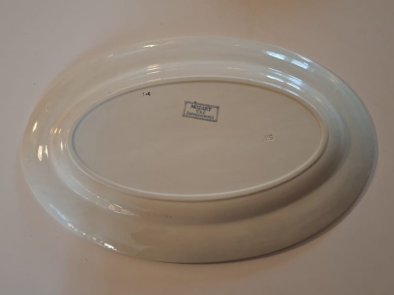 Sarreguemines Mozart Plat Ovale 38,5 cm — vue 4