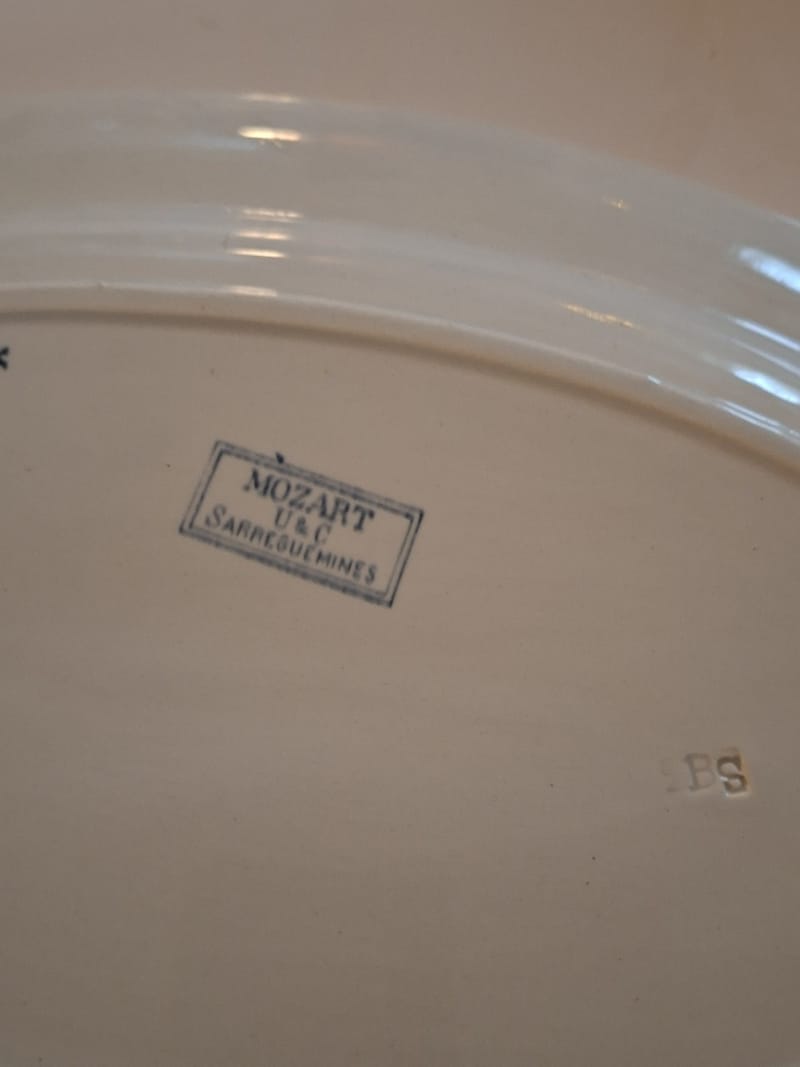 Sarreguemines Mozart Plat Ovale 38,5 cm — vue 5
