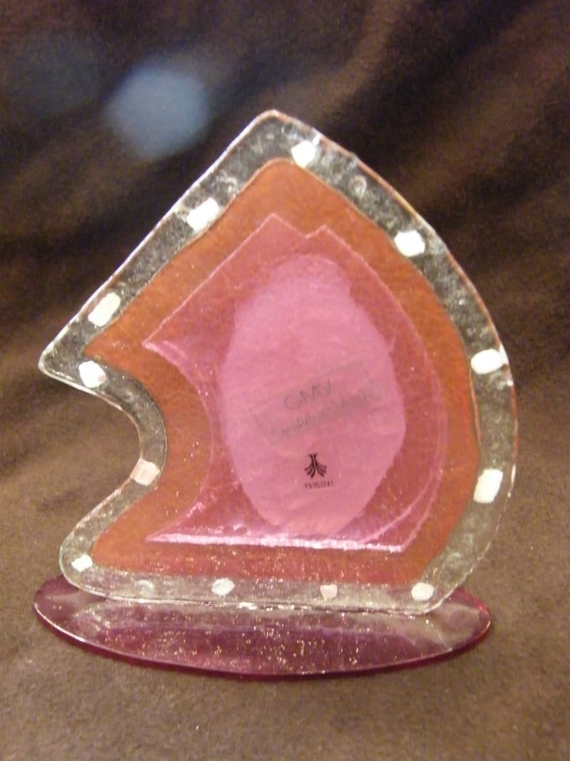 Argent Jésus Vierge enfant Verre Argent Gian Marco Venturi" — vue 4