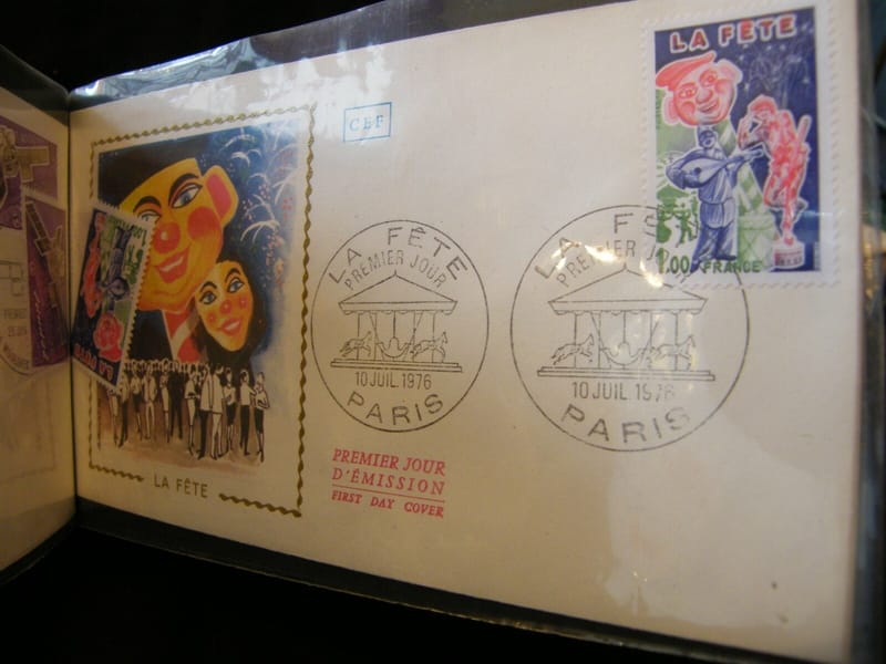 "Enveloppe 1er jour La Fête 1976 + 1 Timbre non oblitéré"