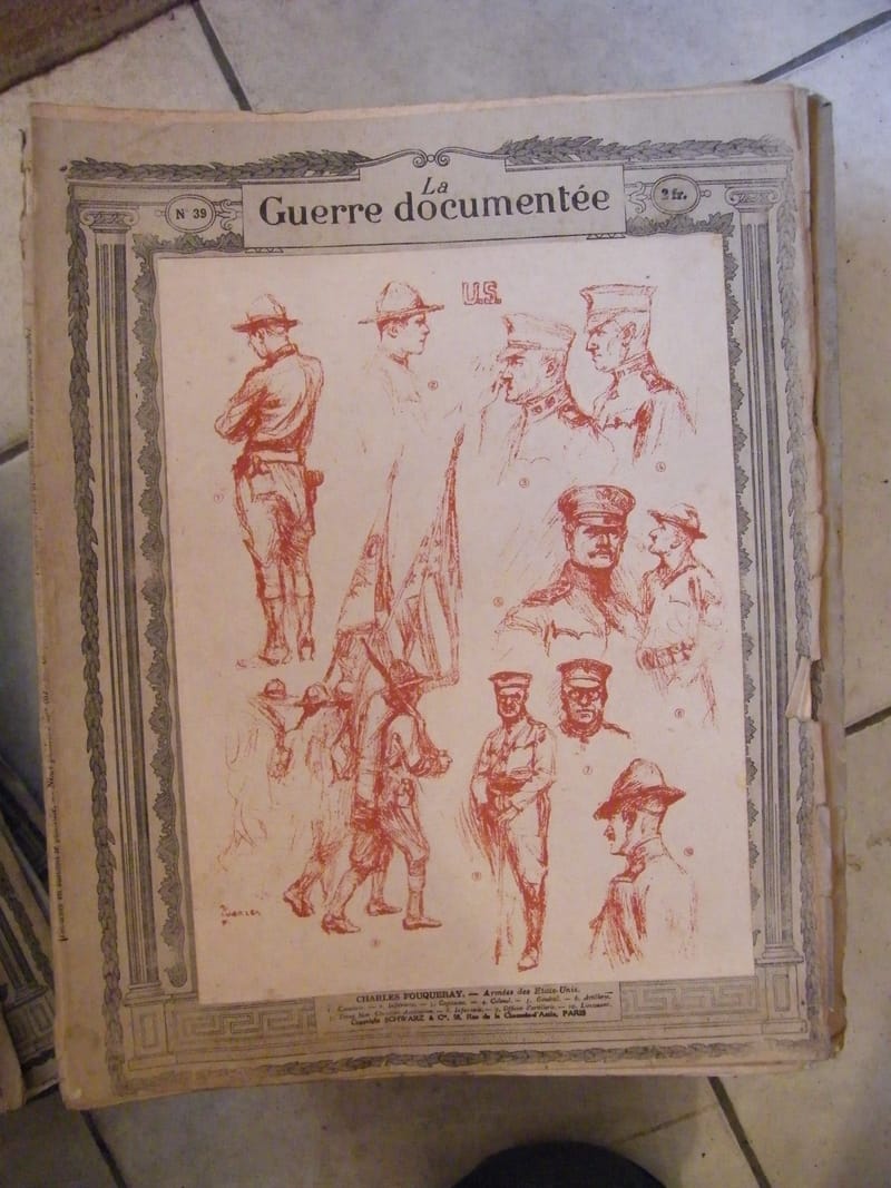 "La guerre Documentée 1914 1918 N°39 WWI Charles Fouqueray"