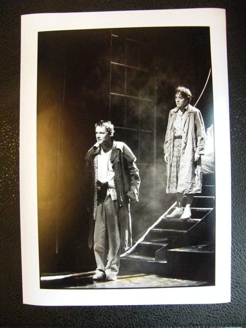 "Photographie Théâtre Adam & Eve Boulgakov Tordjman 1993 par Steinberger"