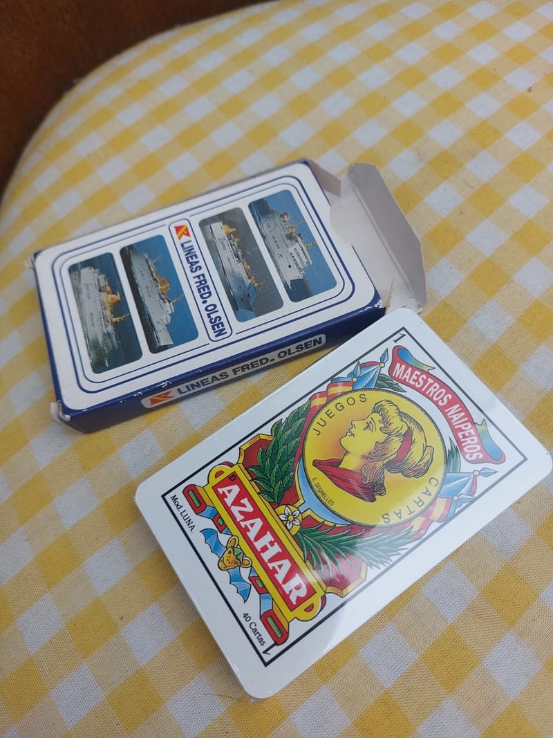 Cartes Jouer Lineas Fred Olsen Azahar sous blister Bateaux Boat — vue 3
