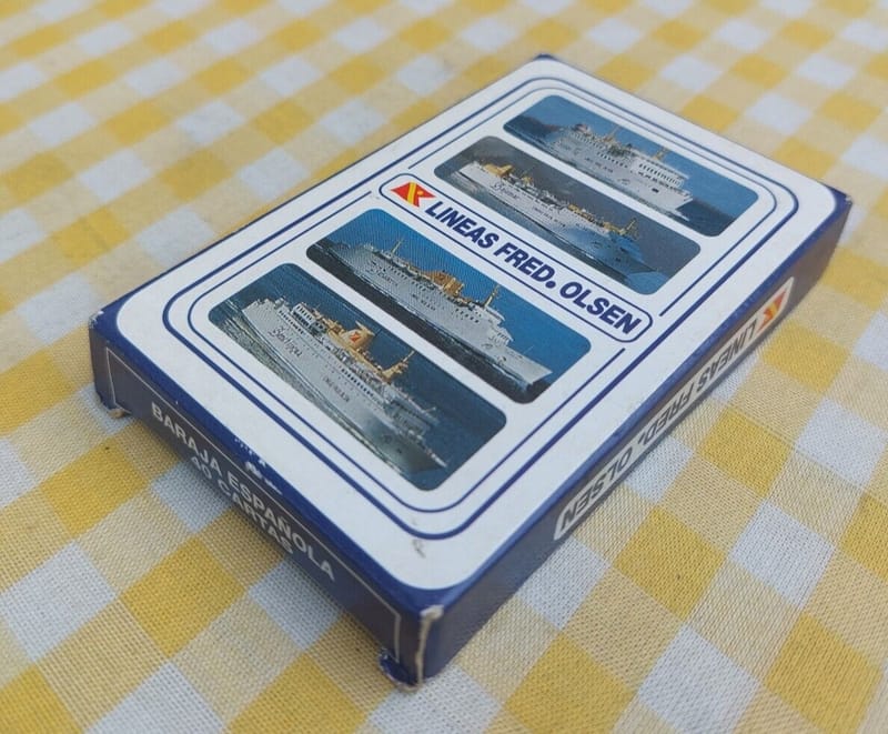 Cartes Jouer Lineas Fred Olsen Azahar sous blister Bateaux Boat — vue 2