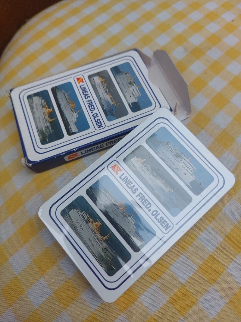 Cartes Jouer Lineas Fred Olsen Azahar sous blister Bateaux Boat — vue 4