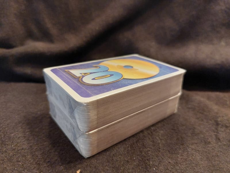 Cartes 2 Jeux 54 Cartes Disque d'or — view 2 of 3