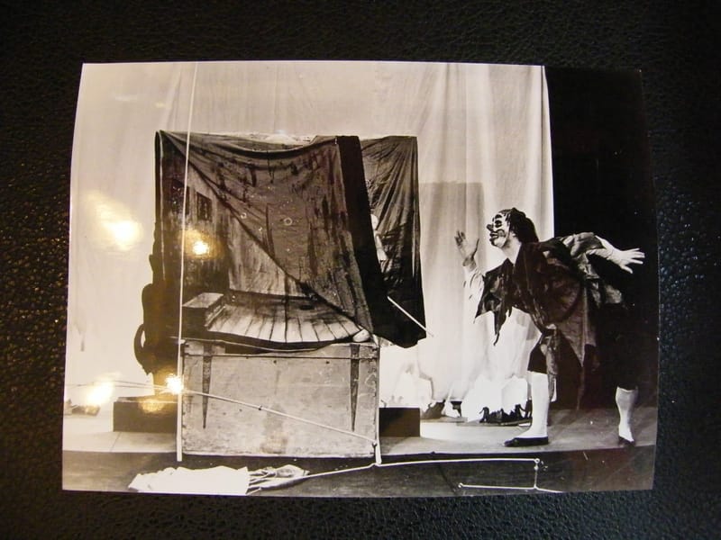 "Photographie Peter Waschinski Le conte de fée de Kaspar RDA 1984"