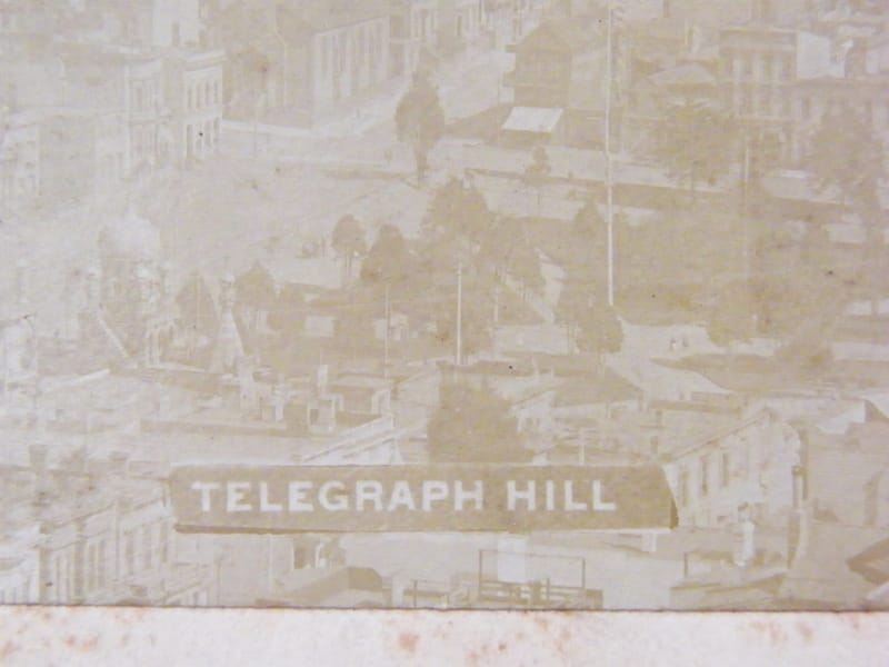 "Photographie Albuminée XIX ème siècle Telegraph Hill A G Mc Donald" — vue 2