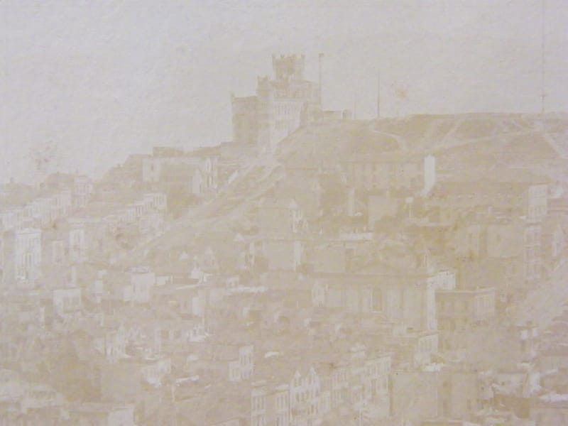 "Photographie Albuminée XIX ème siècle Telegraph Hill A G Mc Donald" — vue 3