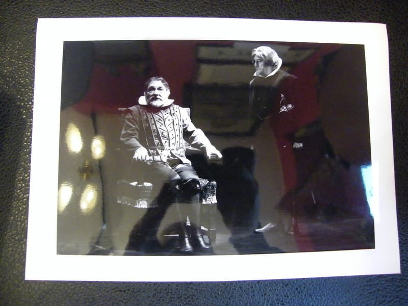 "Photographie Théâtre Ruy Blas Jacques Rosner 1990 par Rubinel"
