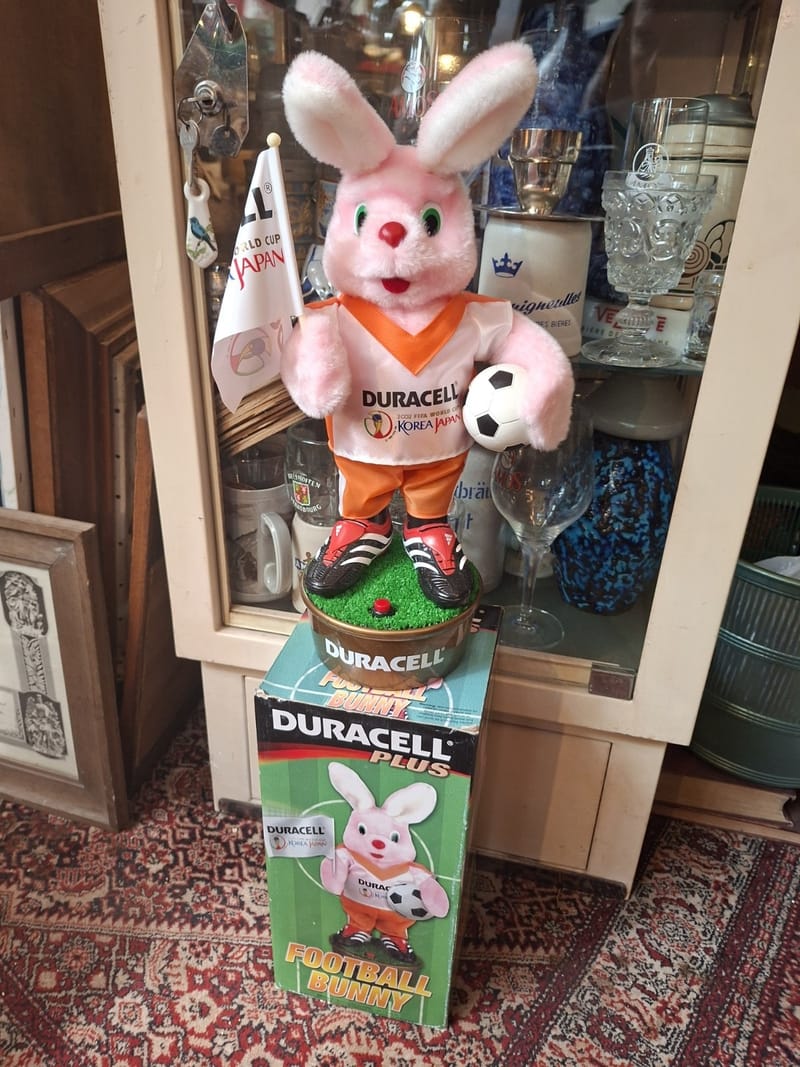 Duracell Lapin 2002 Coupe Monde Corée Japon Bunny Football Boite