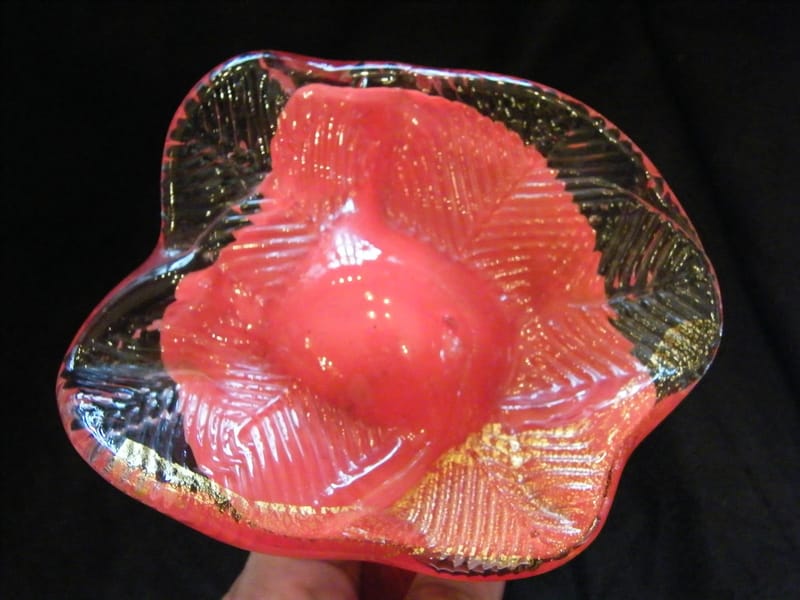 Décoration Table Verre Signé Daté 2004 — vue 2