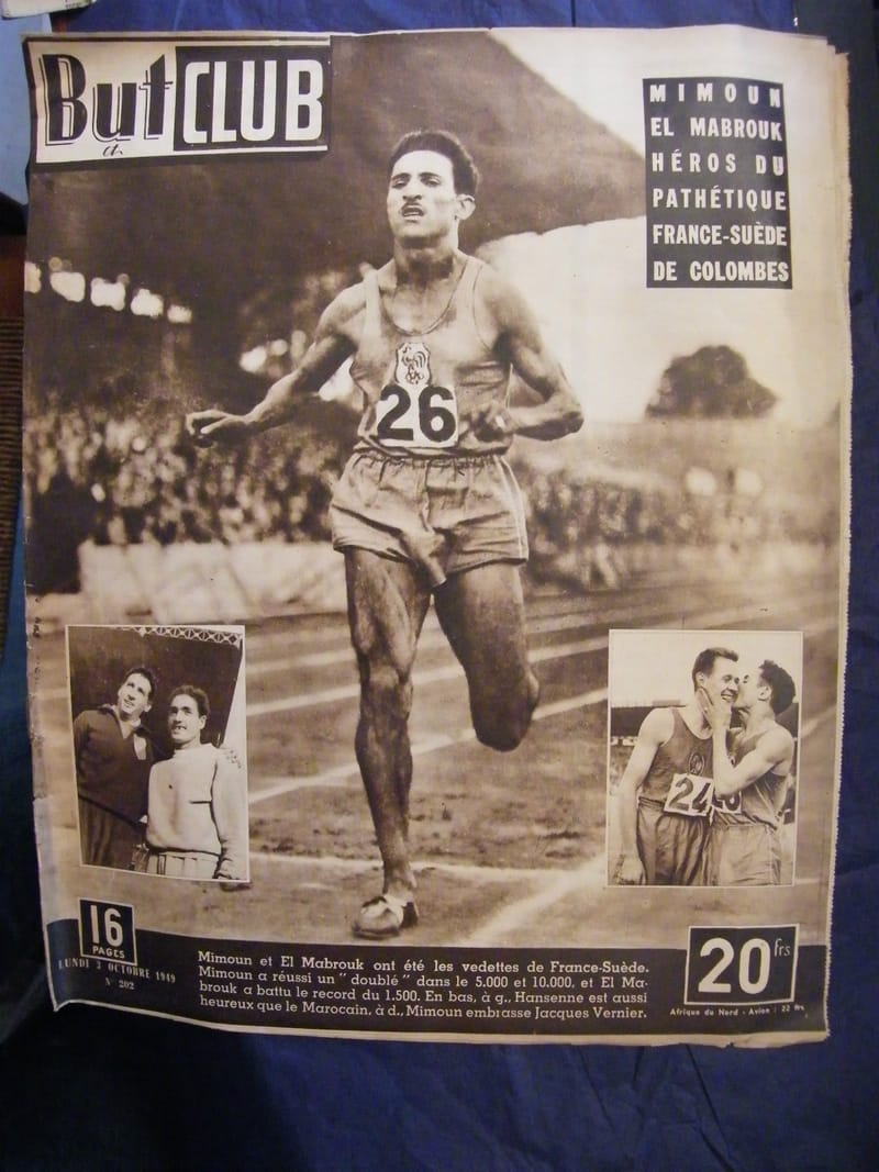 But Club Course à Pied Mimoun El Mabrouk N°202 Octobre 1949