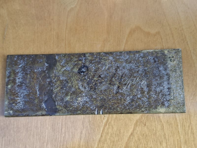 Bronze Bas Relief XIX ème PK Collection Pierre Kotschoubey Sapho Scène Antique — vue 4