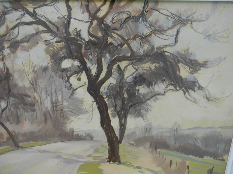 Louis Gabriel Croison 1890- 1966 Huile sur Isorel 1952 — vue 2