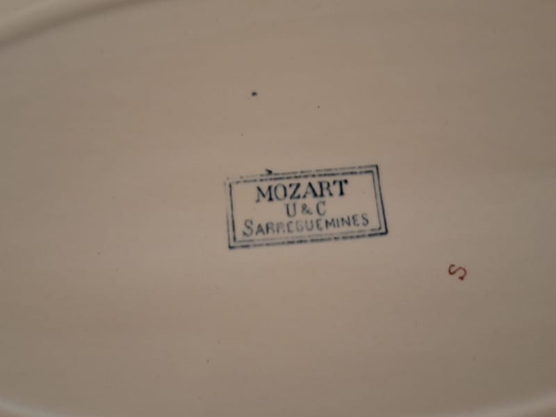 Sarreguemines Mozart Plat Ovale 36,5 cm — vue 5