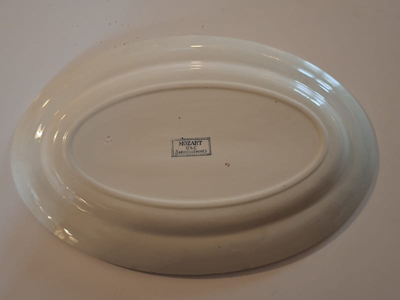 Sarreguemines Mozart Plat Ovale 36,5 cm — vue 4