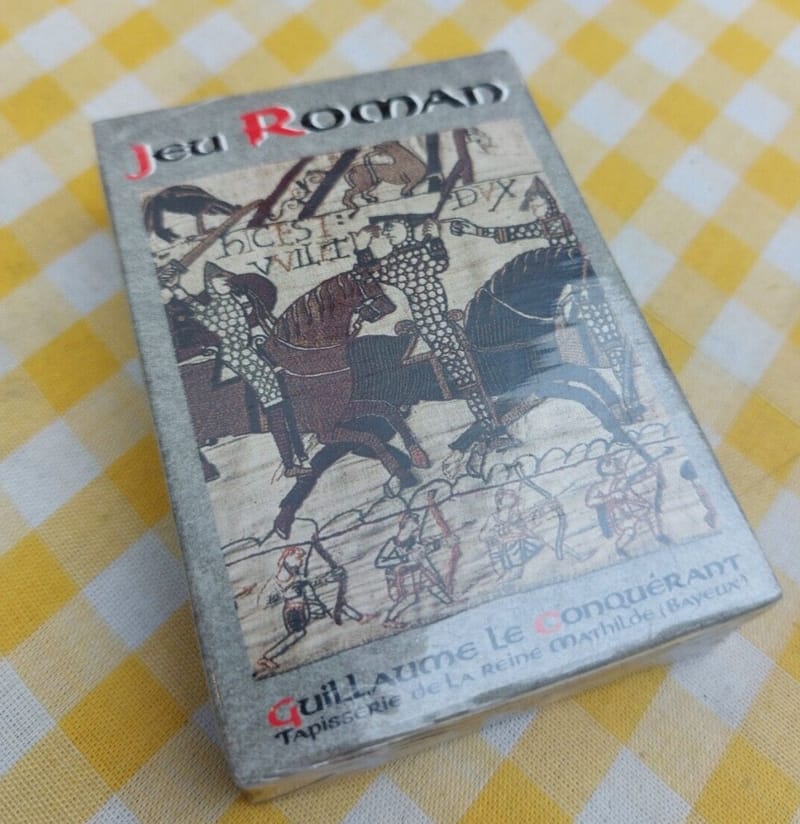 Cartes Jeu Roman Guillaume Conquérant Editions Dusserre Paris sous blister