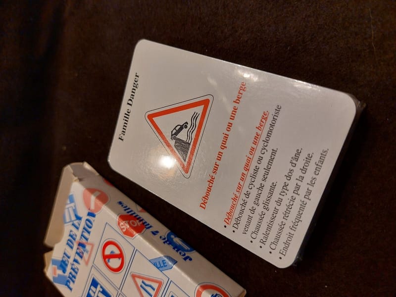 Cartes Jeu Prévention Crédit Mutuel sous blister — vue 4