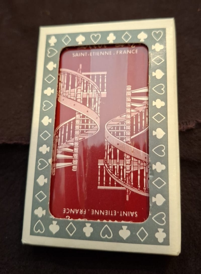 Cartes Jeu Ducale Le décor stylisé St Etienne sous blister 32