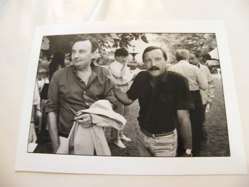 "Photographie Jean Pierre Vincent & Jacquet Lassalle 1983 par Enguerand"