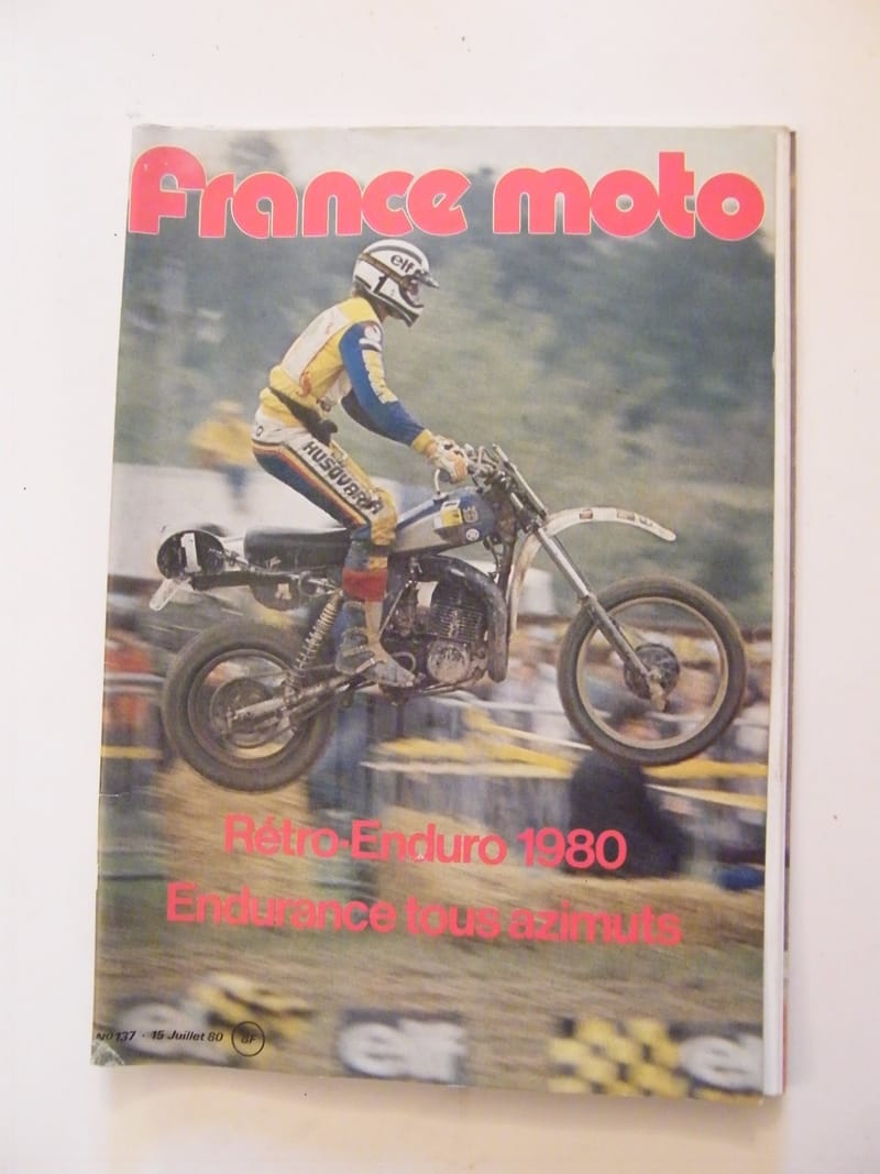 "France Moto Juillet 1980 N°137 Rétro Enduro 1980"