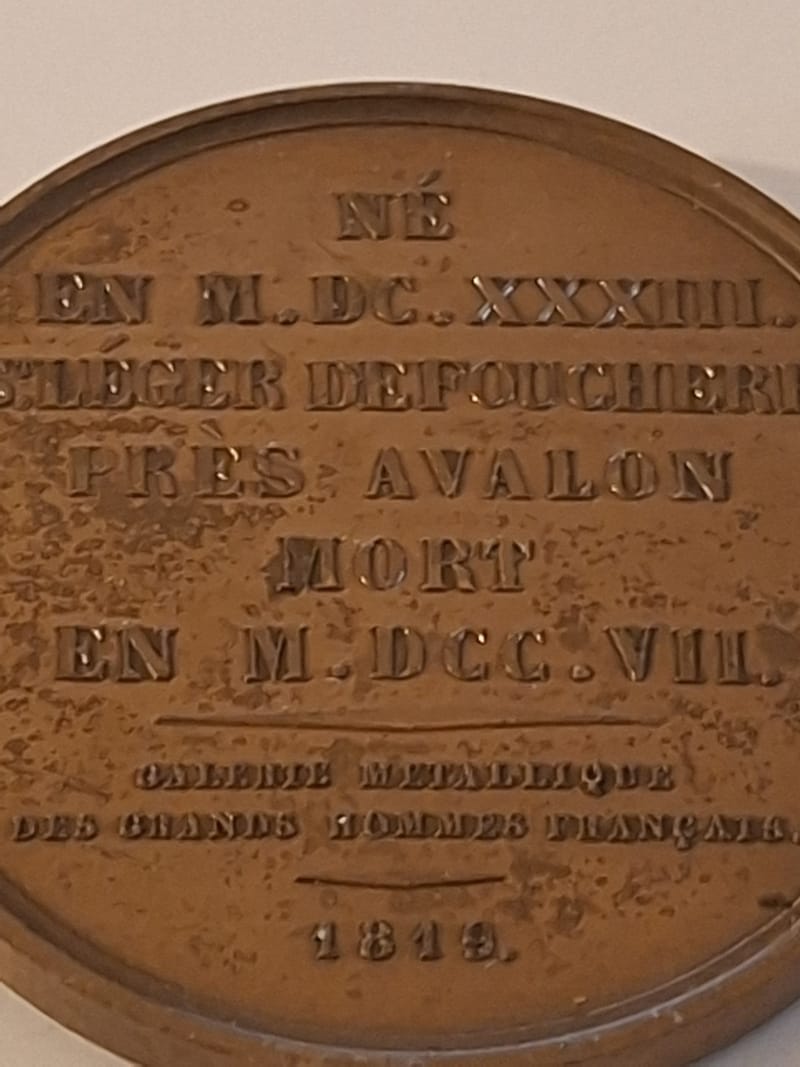 Médaille Bronze Vauban 1819 — vue 5