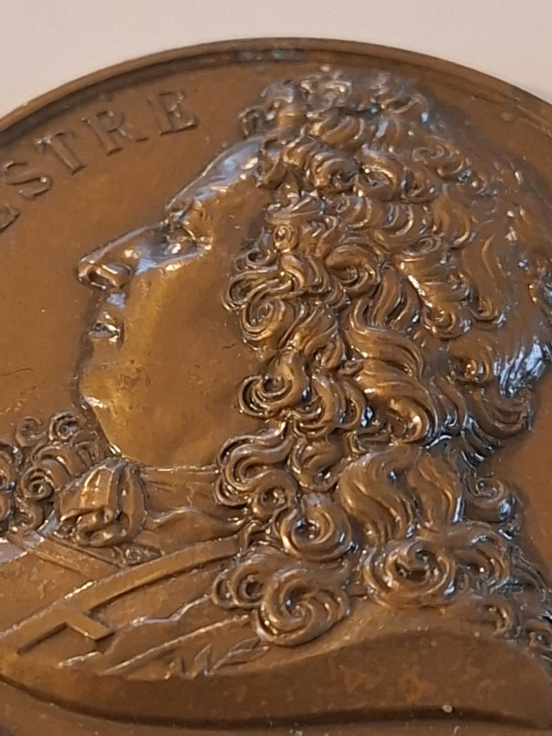 Médaille Bronze Vauban 1819 — vue 3
