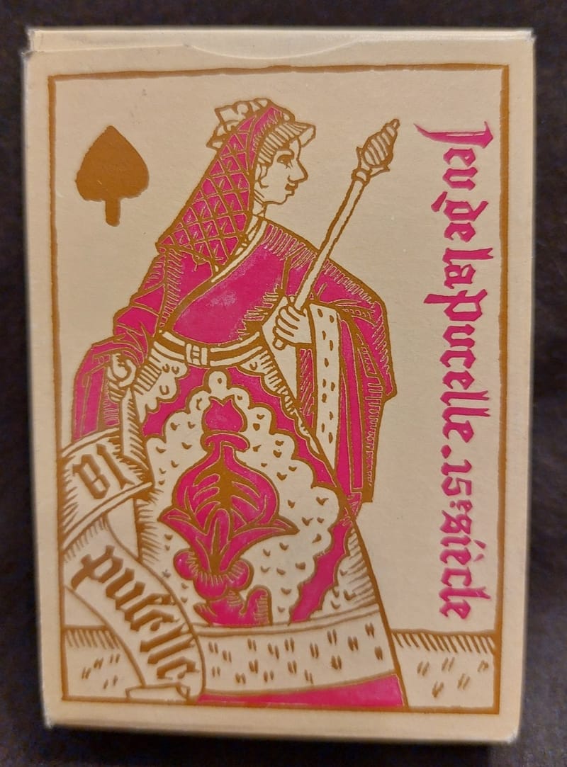 Cartes Dusserre Jeu de la Pucelle 15ème siècle sous blister