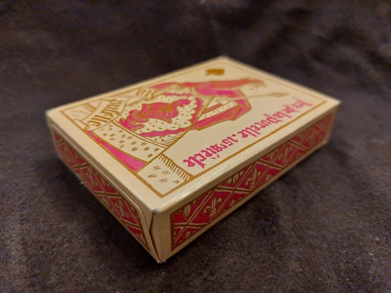 Cartes Dusserre Jeu de la Pucelle 15ème siècle sous blister — vue 2