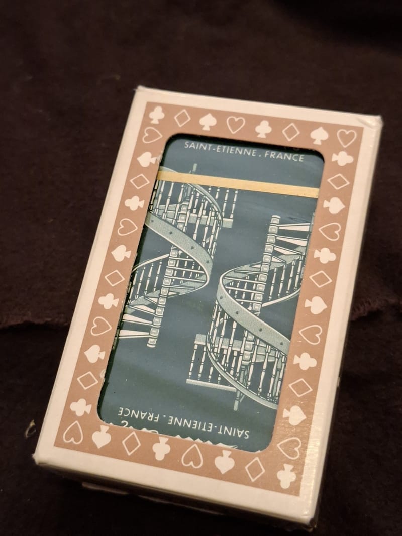 Cartes Jeu Ducale Le décor stylisé St Etienne sous blister 54