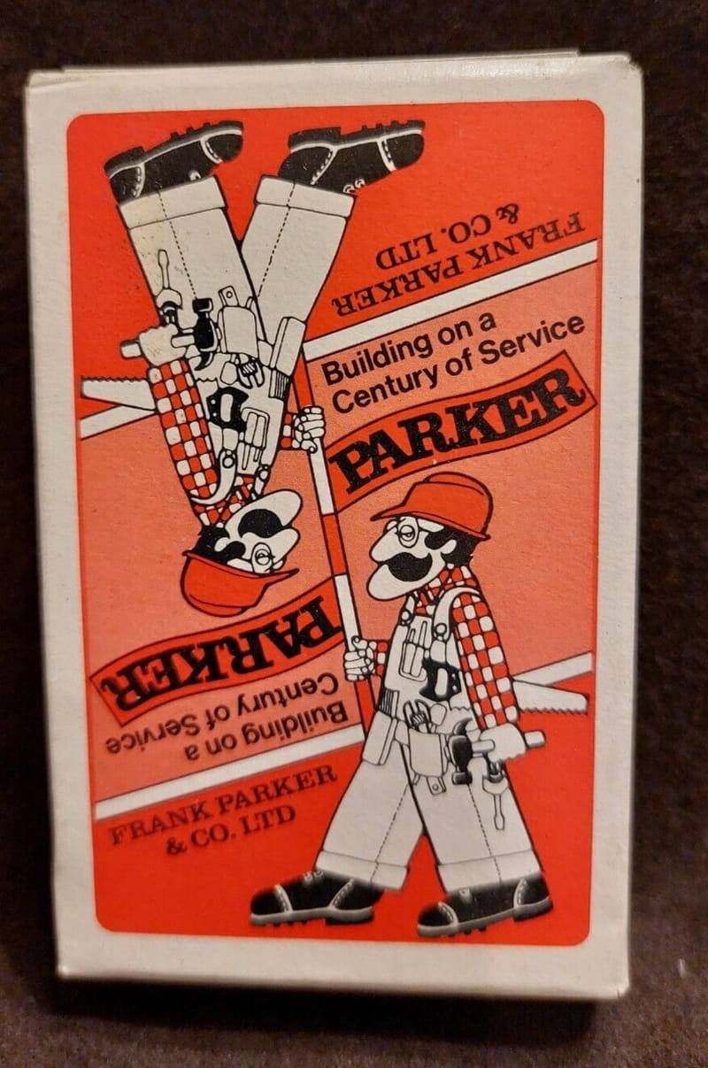 Cartes jeu Parker Building sous blister