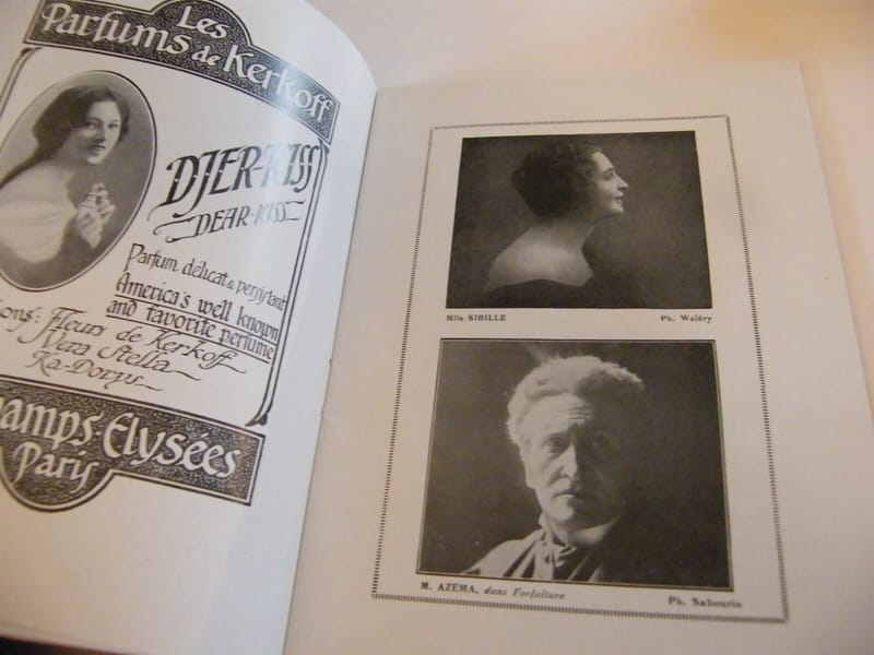 "Programme Théâtre National de l'Opéra Comique 1923 Les contes d'Hoffmann" — vue 3