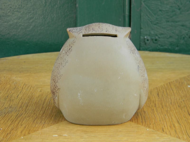 Tirelire Chouette Hibou en céramique — vue 3