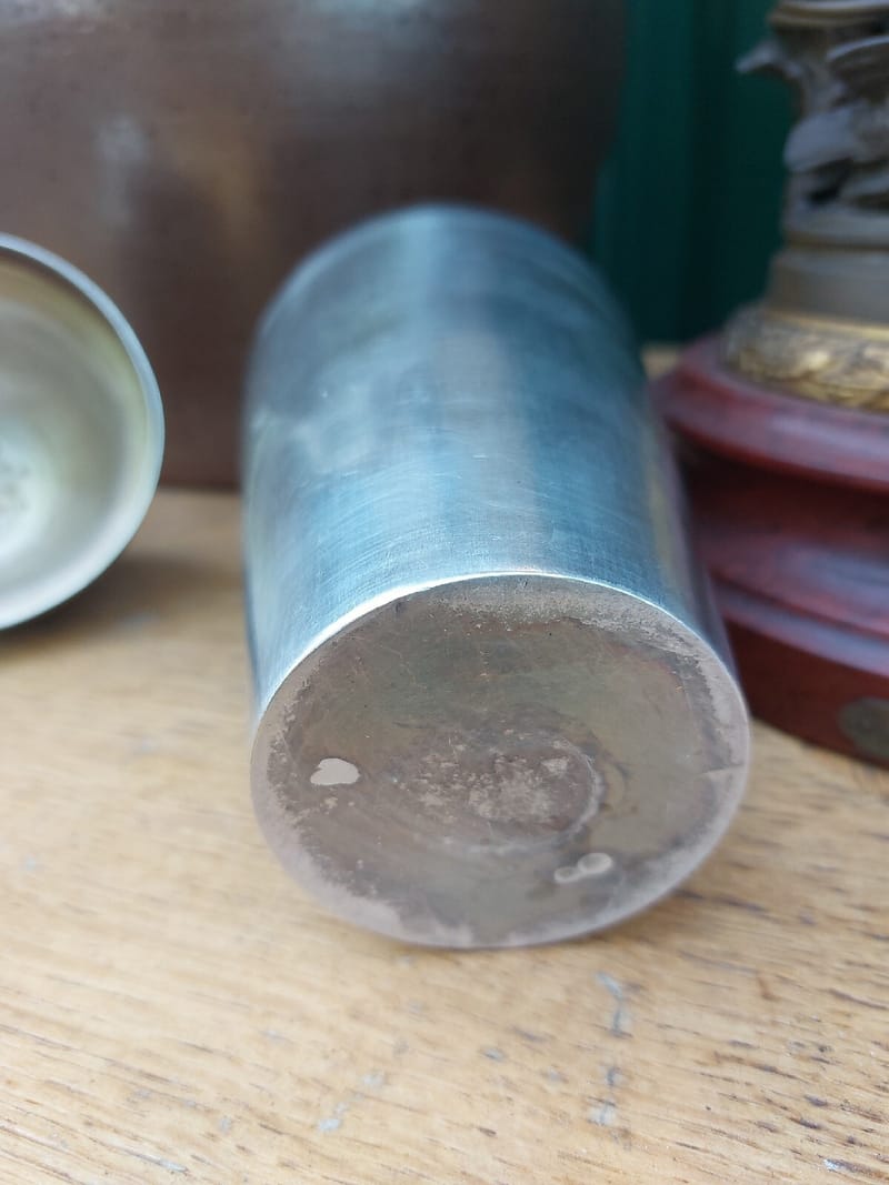 Shaker Cocktail Argent Plaqué Silver Silber — vue 6