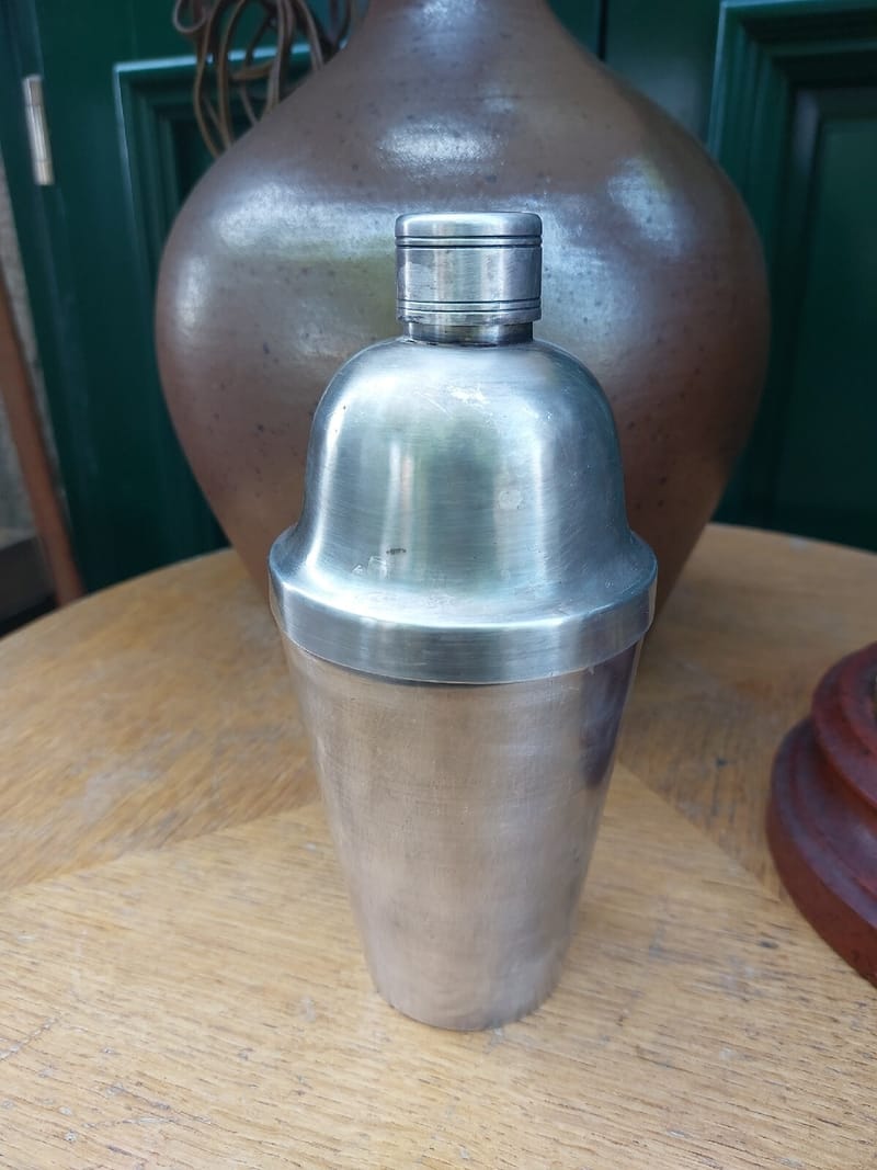 Shaker Cocktail Argent Plaqué Silver Silber