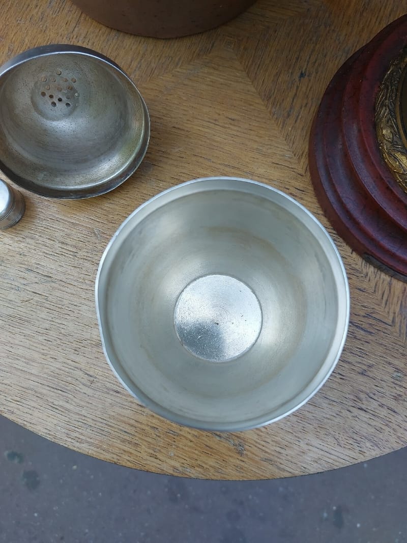 Shaker Cocktail Argent Plaqué Silver Silber — vue 7