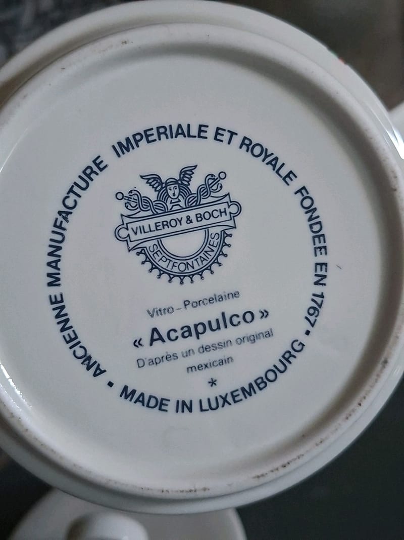 Villeroy Boch Acapulco Verseuse Cafetière Manufacture Luxembourg — vue 7