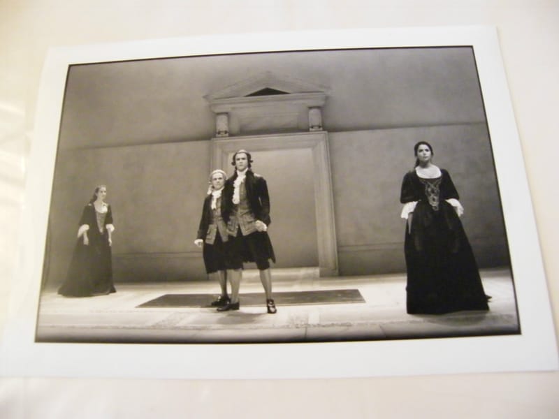 "Photographie Théâtre Phèdre Marc Zammit Proust Manuel 1992 par Pacciani"