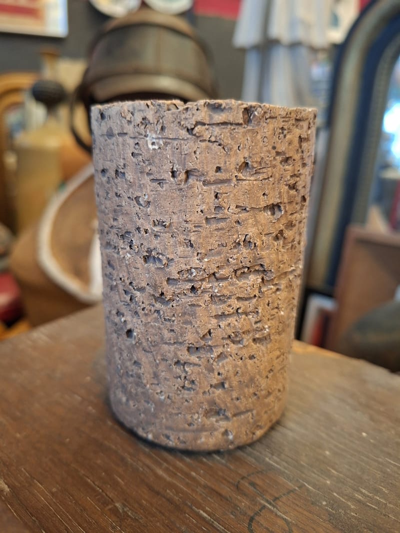 Céramique Chamotte Vase Rouleau Grès Brutaliste