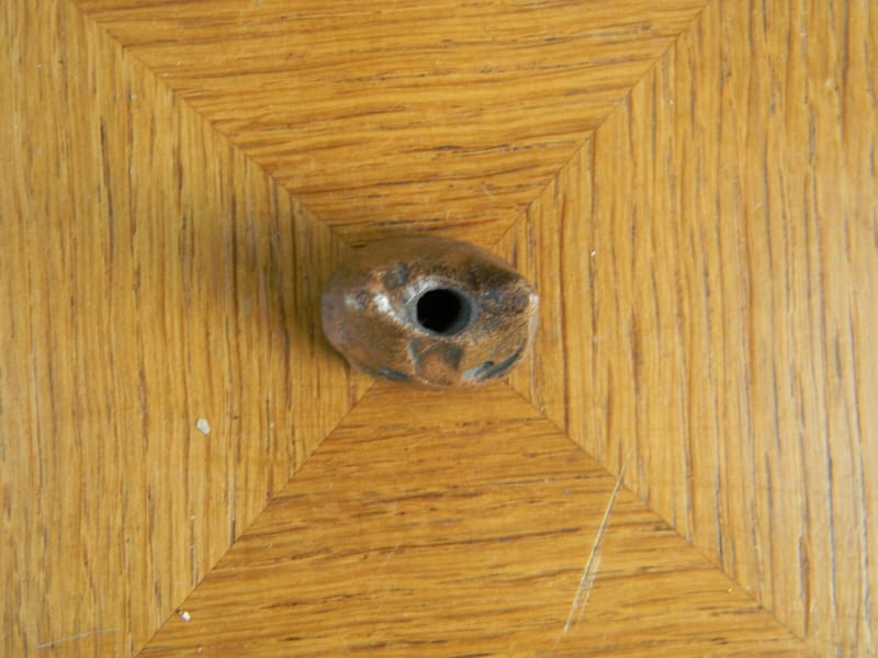 Hibou Chouette en Terre cuite vernissée 2,8 cm — vue 6