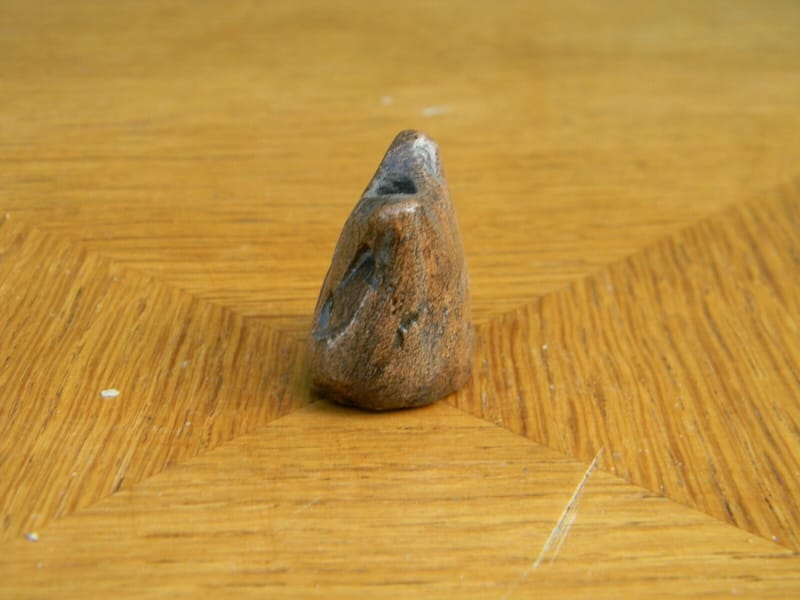 Hibou Chouette en Terre cuite vernissée 2,8 cm — vue 2