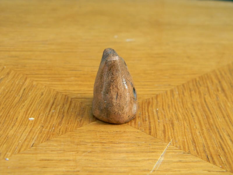 Hibou Chouette en Terre cuite vernissée 2,8 cm — vue 4